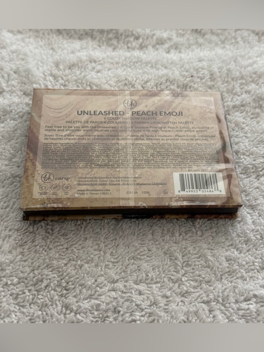 BH Cosmetics Nude Ego Peach Emoji Brand New Sealed No Box. - Picture 8 of 8